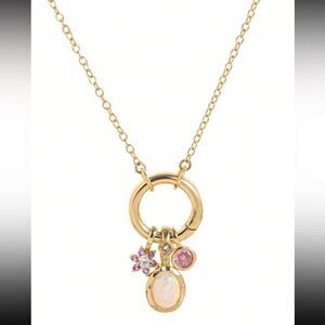 Pink Accents necklace N1043